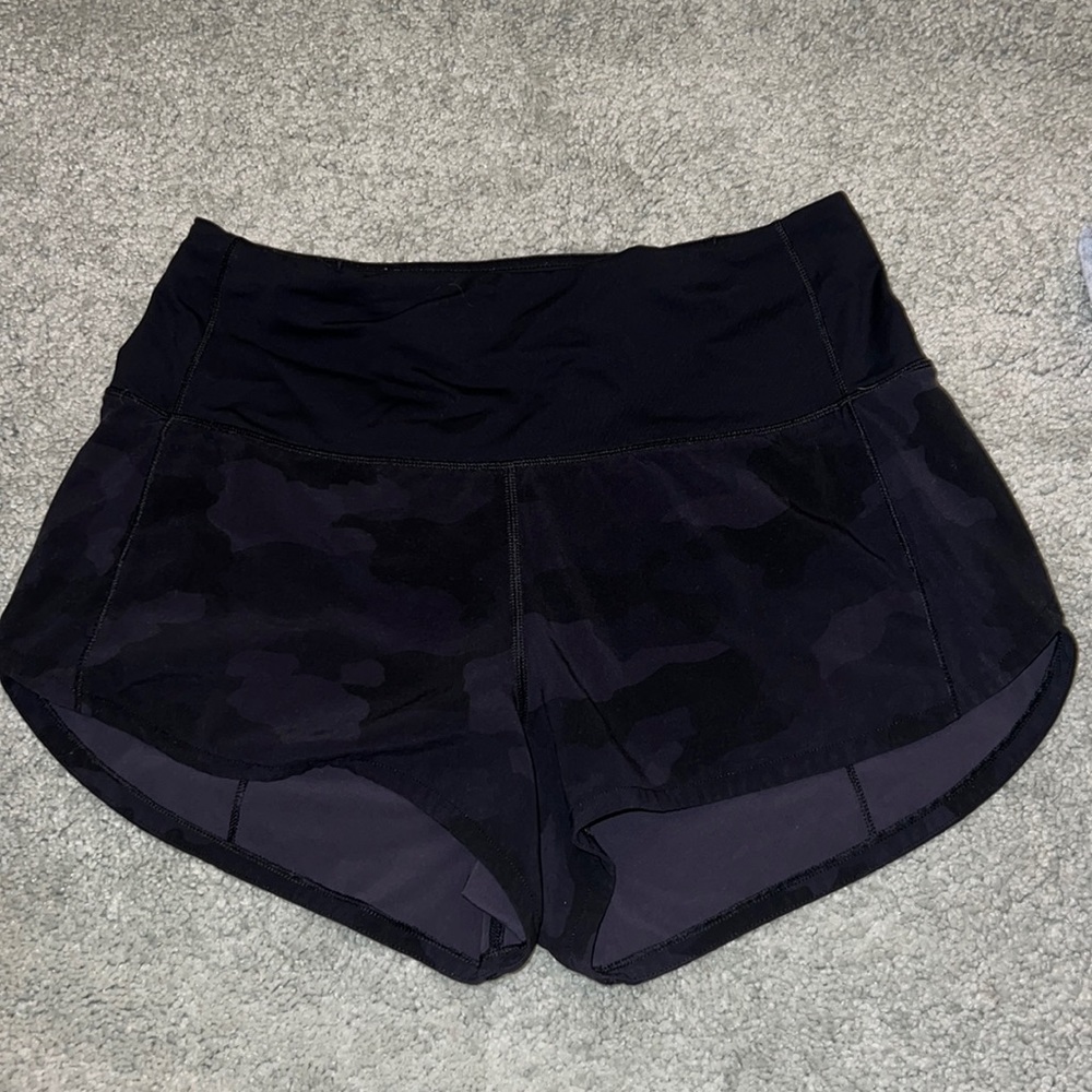 Lululemon high waisted speed up 2.5 inch size 4